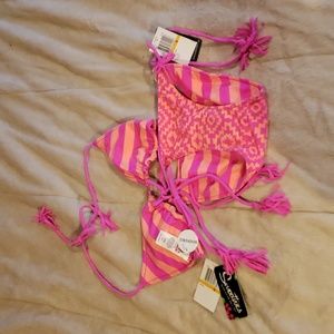 Gossip Reversible Triangle string bikini set